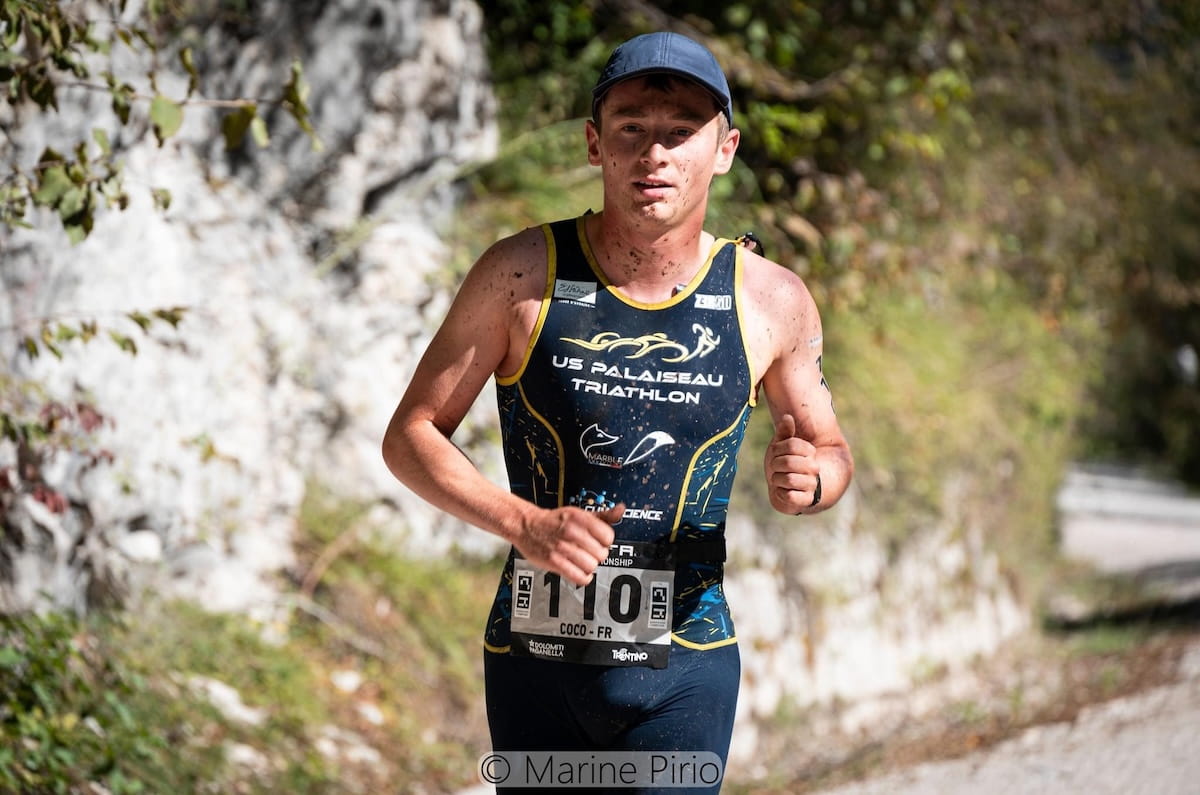 Corentin Lefer, triathlète de Team Zoom