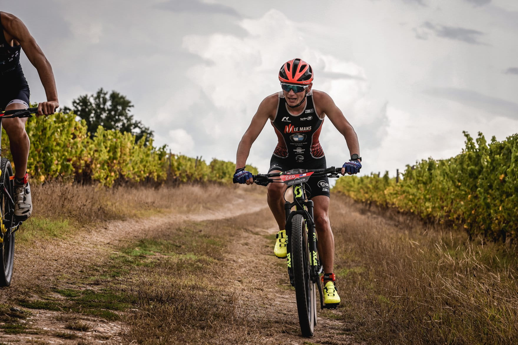 Corentin Lefer, triathlète de Team Zoom